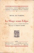 LA SFINGE SENZA EDIPO- PRIMA TRADUZIONE ITALIANA DI PIERO PILLEPICH …