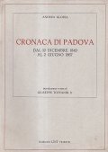 CRONACA DI PADOVA DAL 10 DICEMBRE 1849 AL 2 GIUGNO …