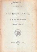 RIVISTA DI ANTROPOLOGIA VOL. XIX FASC. I-II 1914- ATTI DELLA …