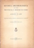 RIVISTA ARCHEOLOGICA DELL'ANTICA PROVINCIA E DIOCESI DI COMO - ANTICHITA' …