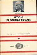 LEZIONI DI POLITICA SOCIALE- CON UNA NOTA INTRODUTTIVA DI FEDERICO …