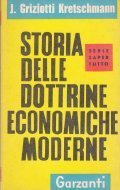 STORIA DELLE DOTTRINE ECONOMICHE MODERNE