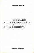 EDUCARE ALLA DEMOCRAZIA E ALLA LIBERTA'