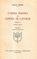 L'OPERA POLITICA DEL CONTE DI CAVOUR PARTE I (1848-1857) - …