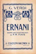 ERNANI - DRAMMA LIRICO IN QUATTRO PARTI