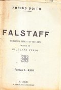 FALSTAFF - COMMEDIA LIRICA IN TRE ATTI