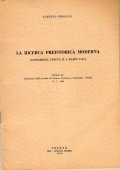 LA RICERCA PREISTORICA MODERNA (CONFERENZA TENUTA IL 4 MARZO 1963) …