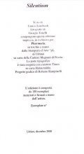 GIORGIO TONELLI - SILENTIUM