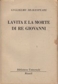 LA VITA E LA MORTE DI RE GIOVANNI- STORIE INGLESI