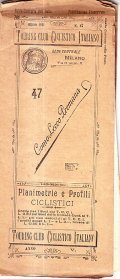 PLANIMETRIE E PROFILI CICLISTICI N. 47 COMO LECCO PREMANA