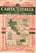 CARTA D'ITALIA DEL TOURING CLUB ITALIANO FOGLIO 3 COMO- IN … | Immagine principale