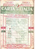 CARTA D'ITALIA DEL TOURING CLUB ITALIANO FOGLIO 25 BIS CORSICA- … | Immagine principale