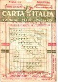 CARTA D'ITALIA DEL TOURING CLUB ITALIANO FOGLIO 26 ORBETELLO- IN … | Immagine principale
