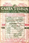 CARTA D'ITALIA DEL TOURING CLUB ITALIANO FOGLIO 30 S. SEVERO- …