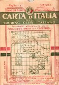 CARTA D'ITALIA DEL TOURING CLUB ITALIANO FOGLIO 35 NAPOLI- IN … | Immagine principale