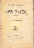 ARNALDO DA BRESCIA- TRAGEDIA