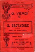 IL TROVATORE- DRAMMA IN QUATTRO PARTI
