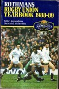 ROTHMANS RUGBY UNION YEARBOOK 1988 - 89