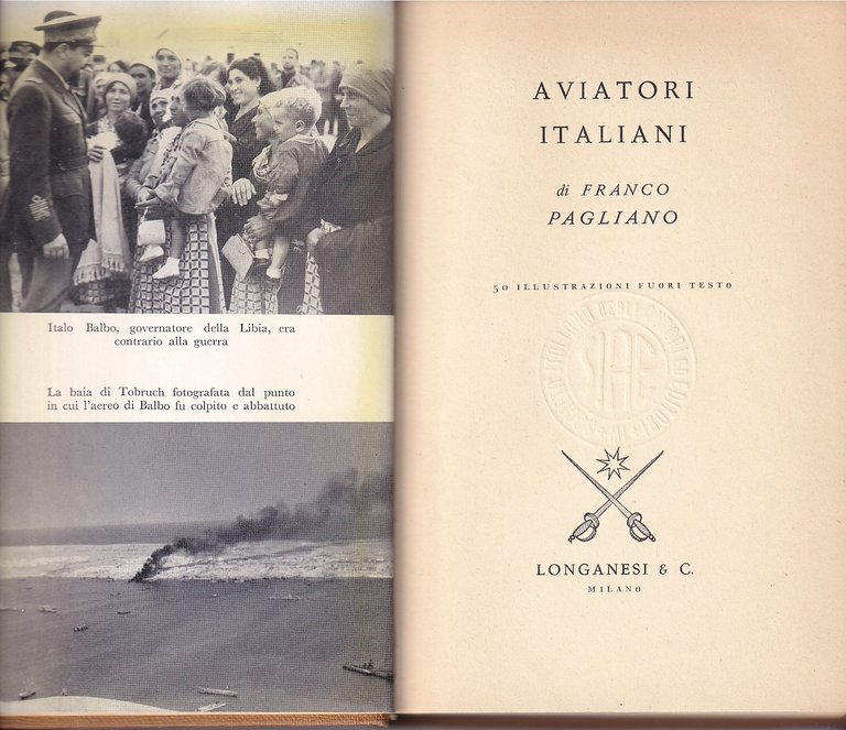 AVIATORI ITALIANI - 50 ILLUSTRAZIONI FUORI TESTO