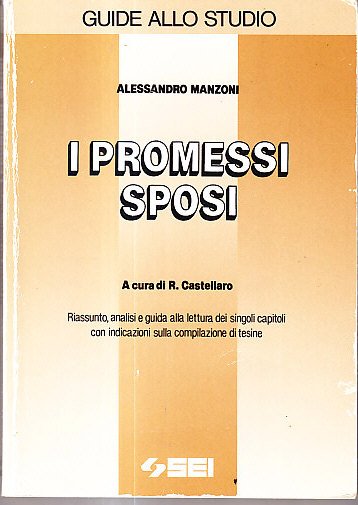 I PROMESSI SPOSI - RIASSUNTO, ANALISI E GUIDA ALLA LETTURA DEI SINGOLI CAPITOLI CON INDICAZIONI SULLA COMPILAZIONE DI TESINE