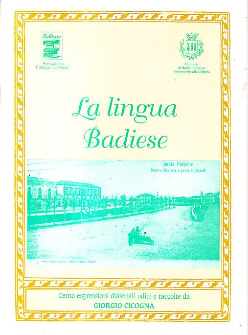 LA LINGUA BADIESE - CENTO ESPERESSIONI DIALETTALI UDITE E RACCOLTE …