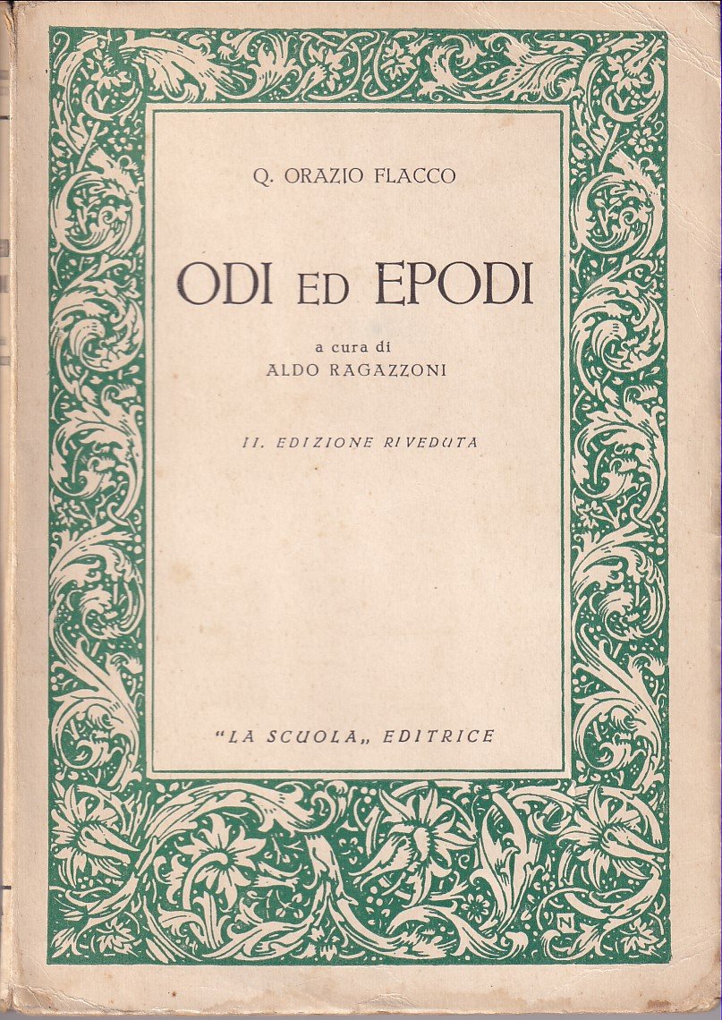 ODI ED EPODI - A CURA DI RAGAZZONI ALDO
