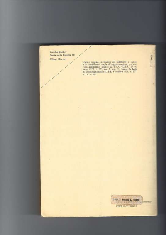 Storia della Filosofia - La società industriale moderna