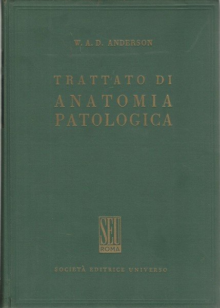 Trattato di anatomia patologica. Volume I | Immagine principale