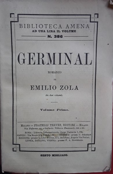 Germinal. Volume 1-2 | Immagine principale