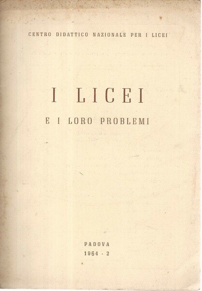I licei e i loro problemi | Immagine principale