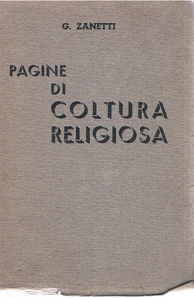 Pagine di coltura religiosa | Immagine principale