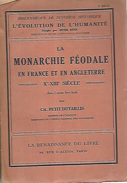 La monarchie feodale en France et en Angleterre
