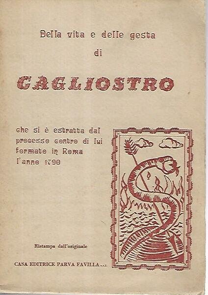 Della vita e delle gesta di Cagliostro