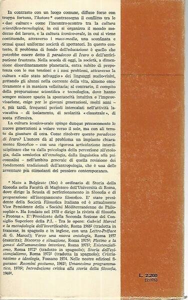 Il paradosso di Icaro. La dialettica del bisogno e del …