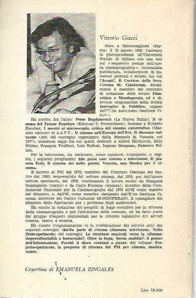 Lavorare per il cinema