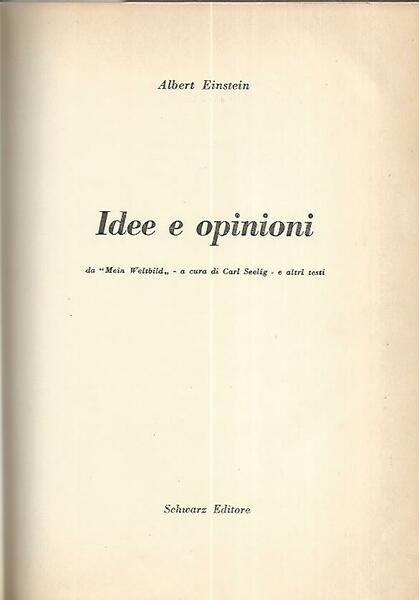 Idee e opinioni | Immagine principale