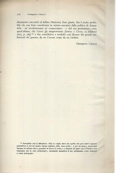 Estratto da studi storici a.II,n.2 aprile-giugno 1961