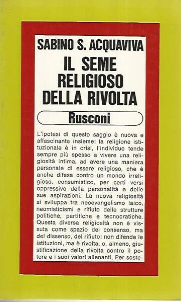 Il seme religioso della rivolta | Immagine principale