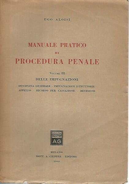 Manuale pratico di procedura penale