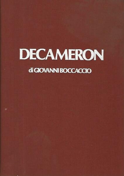 Decameron. 3 volumi