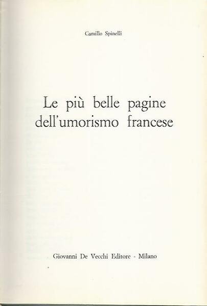 Le più belle pagine dell'umorismo francese | Immagine principale