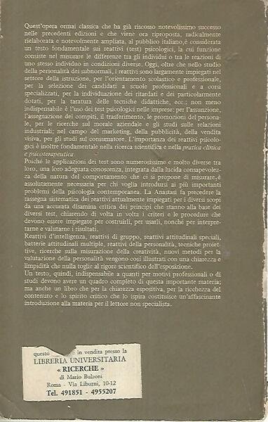 I test psicologici