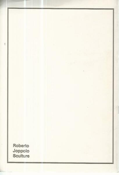 Roberto Joppolo. Sculture