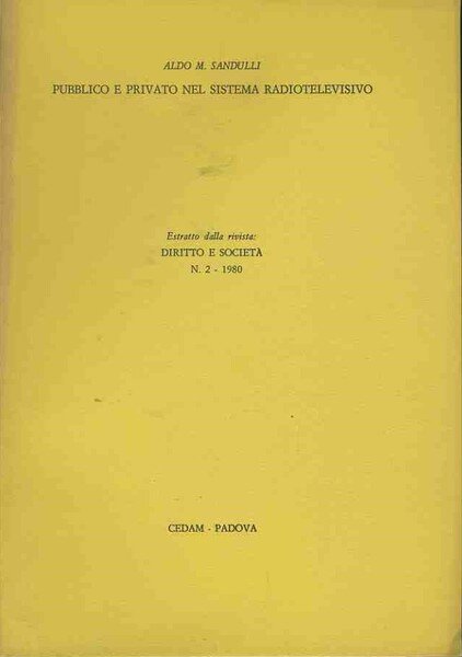Pubblico e privato nel sistema radiotelevisivo. Estratto | Immagine principale