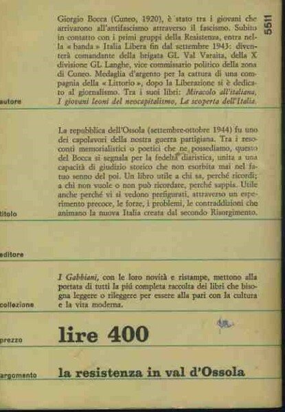 Una repubblica partigiana