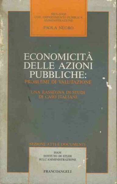 Economicità delle azioni pubbliche | Immagine principale