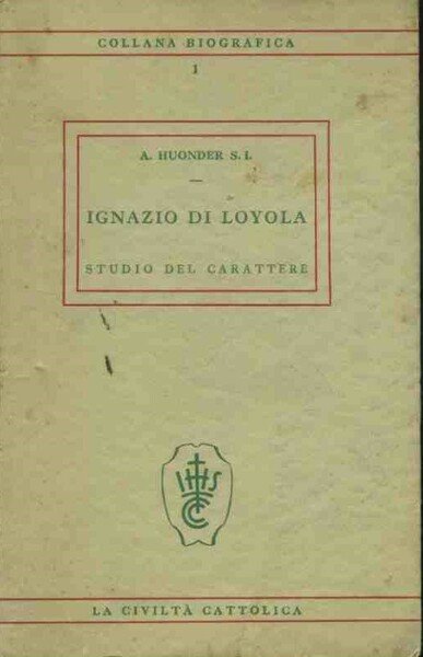 Ignazio Di Loyola. Studio del carattere