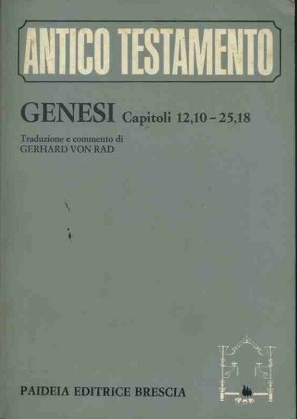 Antico testamento. Genesi capitoli 1,12 - 12, 10 -5,18 | Immagine principale