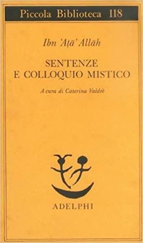 Sentenze e colloquio mistico | Immagine principale