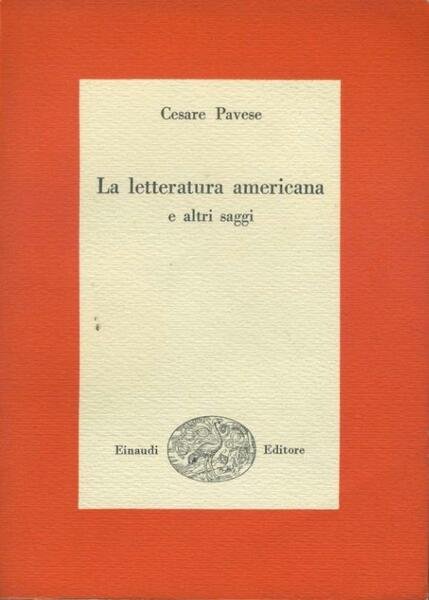 La letteratura americana e altri saggi | Immagine principale